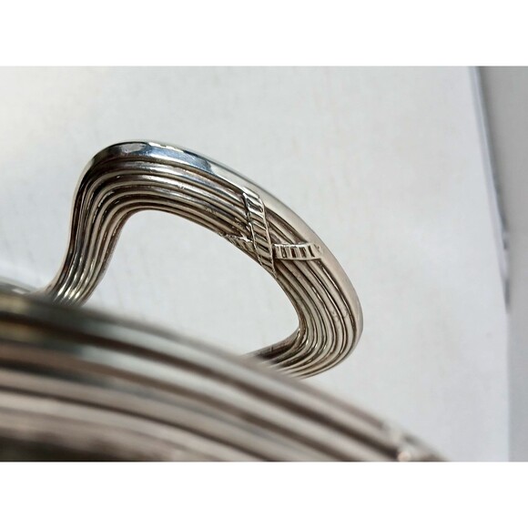 1996 Silver Plated Champagne Bucket Towle Vintage Silverplated Ice Bucket - Picture 9 of 9